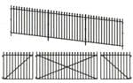 Peco LK742 GWR Spear Fencing Ramps & Gates