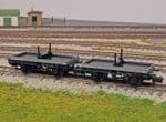 Peco NR1151E 4w Bolster Wagon twin pk, LNER