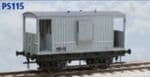 Peco Parkside PS115 LNER 20 ton Goods Brake Van "TOAD B" (Diag. 34) - O Gauge