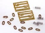 Peco Parkside PS50 - O Scale 3Link Couplings (2Pr)
