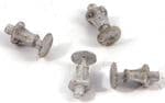 Peco Parkside PS55 - O Scale Buffers RCH (Whitemetal) X 4