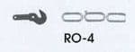 Peco Parkside PS624 (was Peco RO-4) O Scale 3 Link Couplings & Hooks (4)