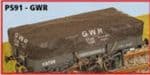 Peco Parkside PS91 O Scale GWR Tarpaulins (3)