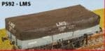 Peco Parkside PS92 O Scale LMS Tarpaulins (3)