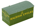 Peco R-66R Raleigh Cycles Container
