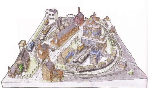 Peco Setrack OO Plan 10 Industrial Layout Developed from the Thomas The Tank Range