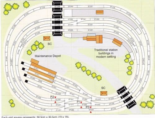 Peco Setrack OO Plan 17 A Twin-Track Main Line In The Traditional Style (2)