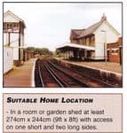 Peco Setrack OO Plan 4. 'Sandown - Extending a Minimum Space Layout'