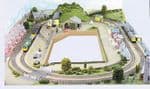 Peco Setrack OO Plan 6 Extending The Oval To Include Double Tracks