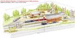 Peco Setrack OO Plan15 - Stamford Riverside - A U Shaped Terminus to Fiddle Yard Layout.