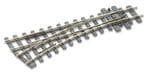 Peco SLE492 304mm (12") Radius L/Hand Point OO-9
