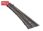 Peco SLU1295 TT:120 C55 Turnout, Medium Radius, Right Hand, Unifrog