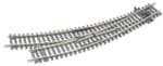 Peco ST244 Setrack Curved Right Hand Point