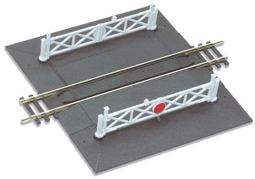Peco ST268  Setrack Straight Level Crossing with Gates
