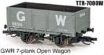 Peco TT:120 TTR7000W 7-Plank open GWR