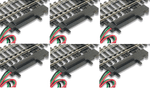PL11(6)  Peco: Side-mounted Turnout Motor Pack of 6