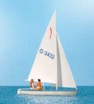 Preiser 10676 Korsar Sailing Boat with Sailors (2)
