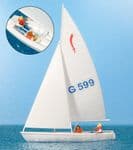 Preiser 10677 Korsar Sailing Boat with Sailors (2)