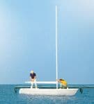 Preiser 10680 Korsar Sailing Boat with Sailors unrigging (2)