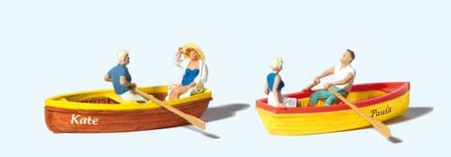 Preiser 10686  Rowing Boats (2