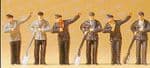 Preiser 14014 - HO / OO Scales Steam Loco Crews (6)