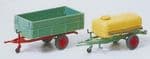Preiser 17917 : HO Scale Trailer with Platform