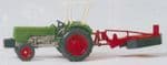 Preiser 17930 : HO Scale Rotary Tractor Deutz