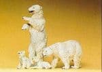 Preiser 20384 - HO / OO Scales Polar Bears