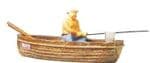 Preiser 28052 Angler in a Boat