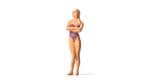 Preiser 28071 - HO / OO Scales Female Bather Standing