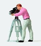 Preiser 28086 - HO Scale Camera Man