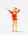 Preiser 29026 Girl In Christmas Outfit