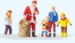 Preiser 29098 Father Christmas with Children