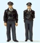 Preiser 44909 FRG Police Officers Blue Uniform (2)