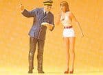 Preiser 45001 - G Scale Information Person & Enquirer