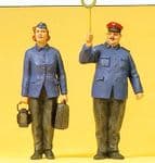 Preiser 45117 - G Scale DRG Railway Personnel (2)