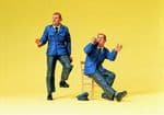 Preiser 45125 - G Scale Signalmen