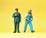 Preiser 45132 - G Scale US Railway Personnel