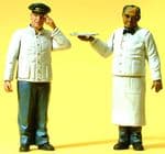 Preiser 45144 - G Scale US Sleeping Car Attendees