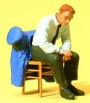 Preiser 45510 - G Scale DB Railway Official Seated