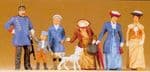 Preiser 65303 Pedestrians & Policeman 1900 (7)