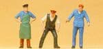 Preiser 65311 Workmen (3)