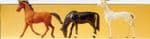 Preiser 65323 Pedestrians Horses (3)