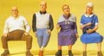 Preiser 65351 Seated Travellers (4)