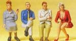 Preiser 65352 Seated Travellers (4)