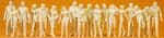 Preiser 65601 Pedestrians (18) (Unpainted)