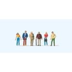 Preiser 75002 Passers By (6) Figure Set