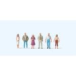 Preiser 75007 Passers By (6) Figure Set
