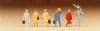 Preiser 79020 N Scale Passengers (6)