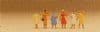 Preiser 79024 N Scale Group of Women (6)